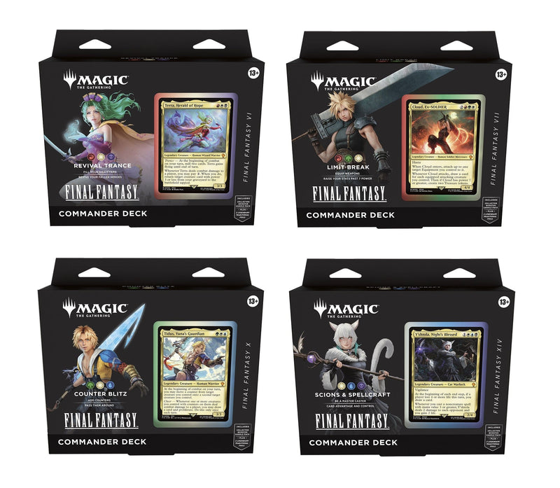 mtg final fantasy dominant Ultra Pro Final Fantasy 100+ Deck Box (Y'shtola, Night's Blessed) main image 1