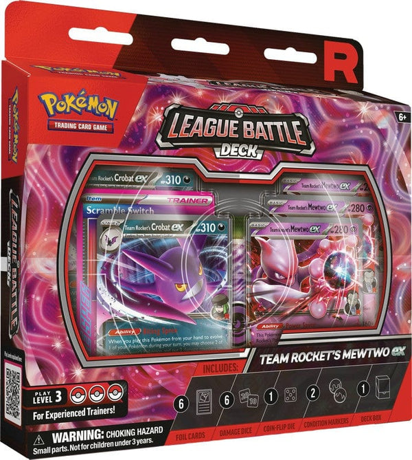 Pokemon Team Rocket's Mewtwo ex League Battle Deck Non-Singles The Pokemon Company