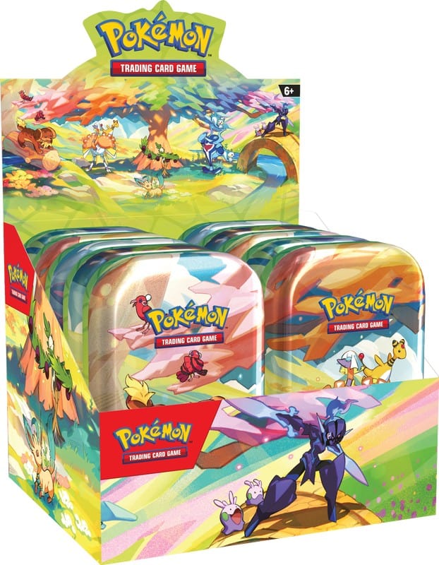 Pokemon Vibrant Paldea Mini Tins [x10-Tin] Display Non-Singles The Pokemon Company