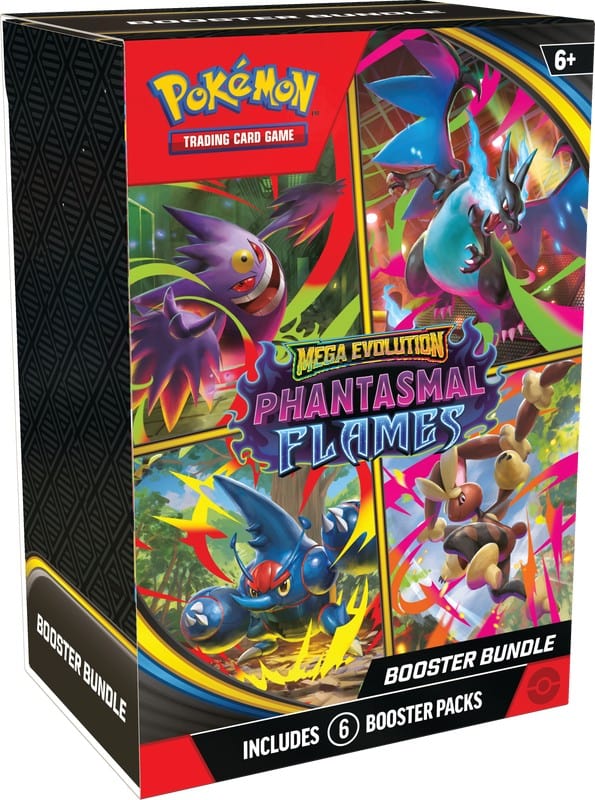 Pokemon Phantasmal Flames ME02 Booster Bundle Non-Singles The Pokemon Company