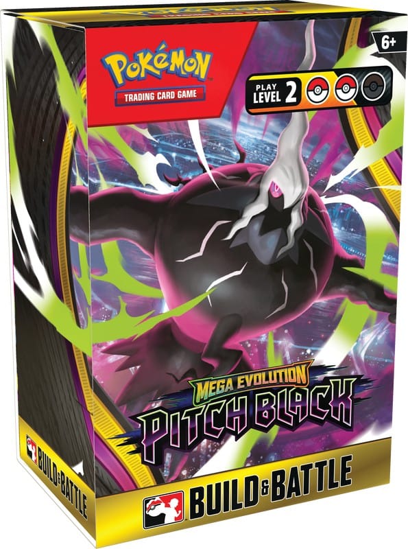 Pokemon Mega Evolution - Pitch Black: Build & Battle Boxes Flipside Gaming Pokemon Mega Evolution - Pitch Black: Build & Battle Boxes Flipside Gaming