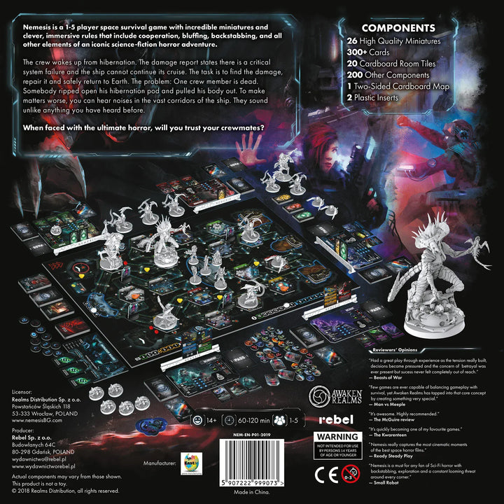 Nemesis Board Game Asmodee