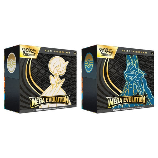 Pokemon Mega Evolution ME01  -Set of 2- Elite Trainer Box Non-Singles The Pokemon Company