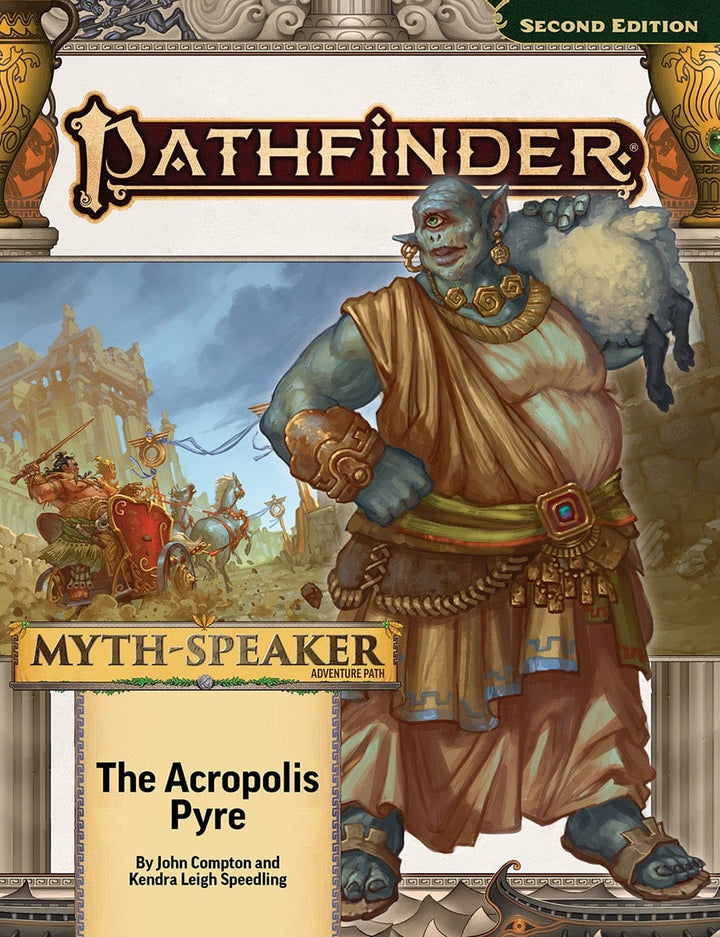 Pathfinder RPG: Adventure Path - Myth-Speaker 1 of 3 - The Acropolis Pyre (P2) Book Paizo