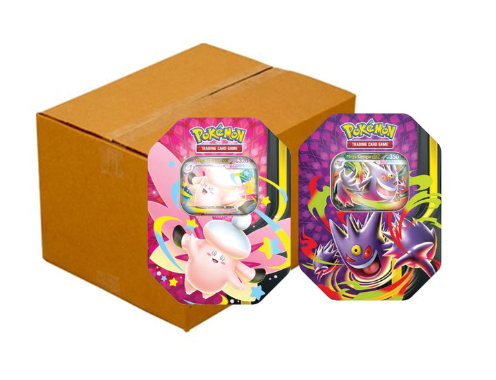 Pokemon Mega Evolution Moonlit Tin 6 Box Case Pokemon Mega Evolution Moonlit Tin 6 Box Case