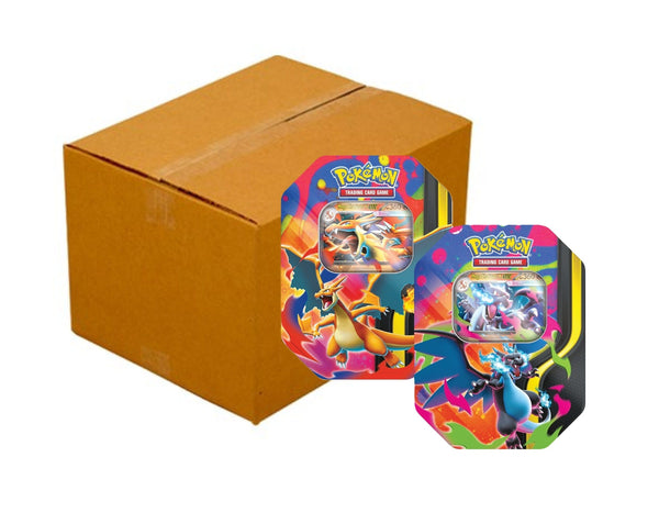 Pokemon Mega Charizard [x6] Tins Sealed Case – Flipside Gaming
