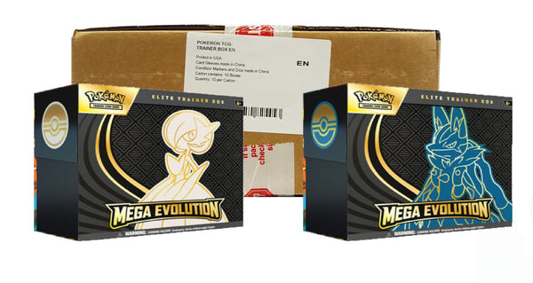 Pokemon Mega Evolution ME01 Elite Trainer Box [x10] Sealed Case