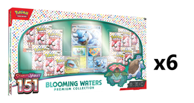 Pokemon Blooming Waters Premium Collection [x6] Sealed Case