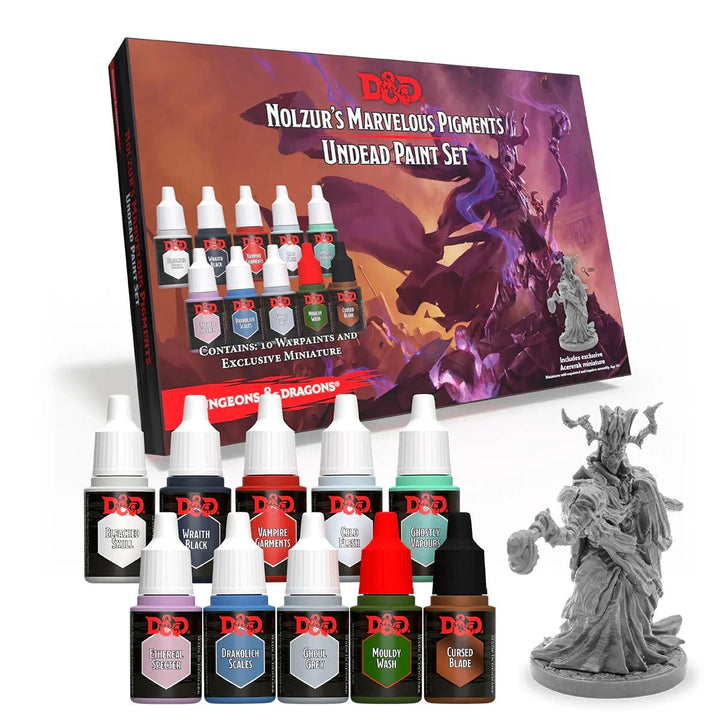 Dungeons & Dragons Nolzur`s Marvelous Pigments: Undead Paint Set Paint The Army Painter