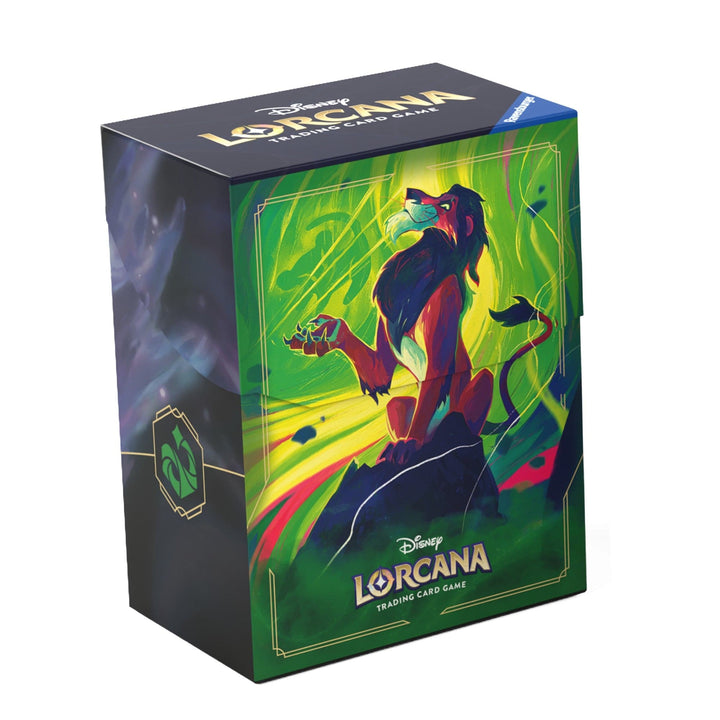 Lorcana: Azurite Sea Deck Box - Scar Accessories Ravensburger
