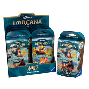 Lorcana: Azurite Sea [x8] Starter Deck Display