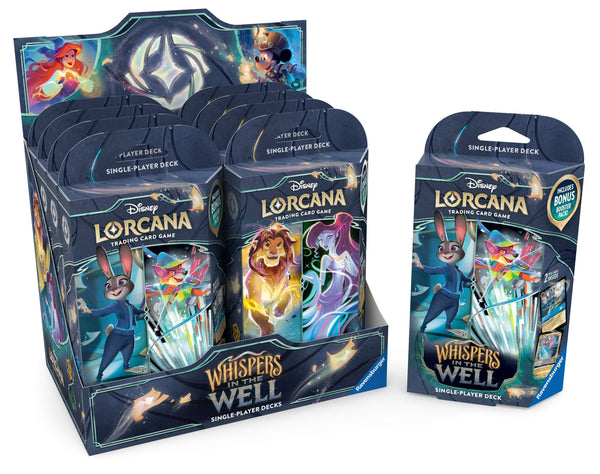 Lorcana: Whispers in the Well [x8] Starter Deck Display Non-Singles Ravensburger