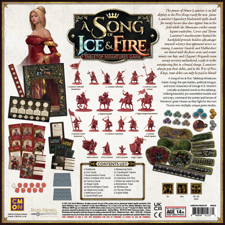 SIF: Lannister Starter Set Model Kit Asmodee