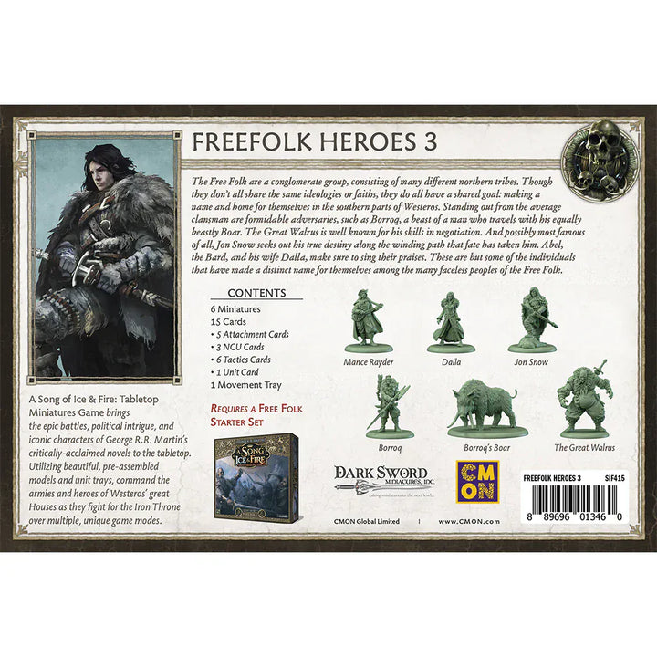 SIF: Free Folk Heroes 3 Model Kit Asmodee