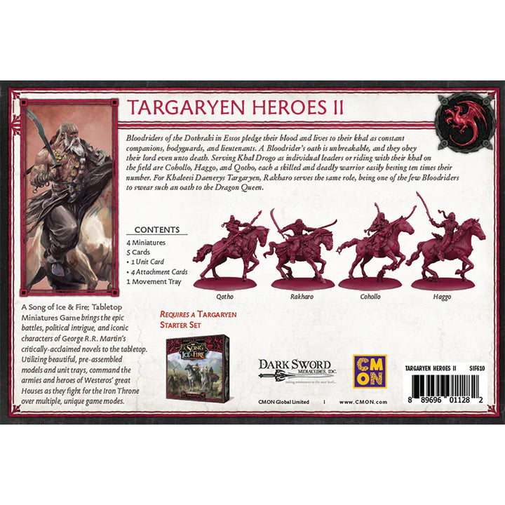 SIF: Targaryen Heroes 2 Model Kit Asmodee