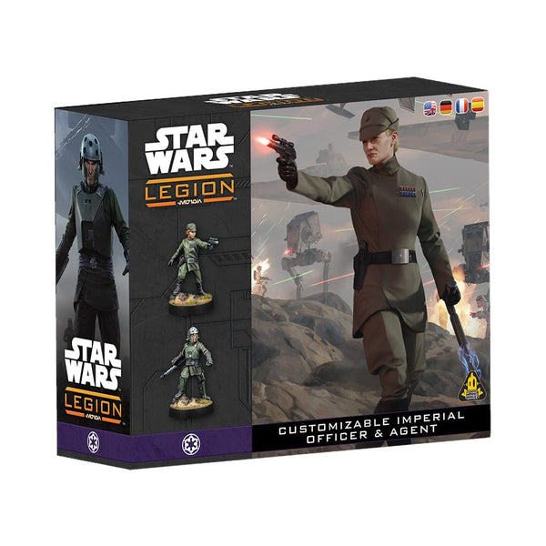 Star Wars: Legion - Customizable Imperial Officer & Agent Model Kit Asmodee
