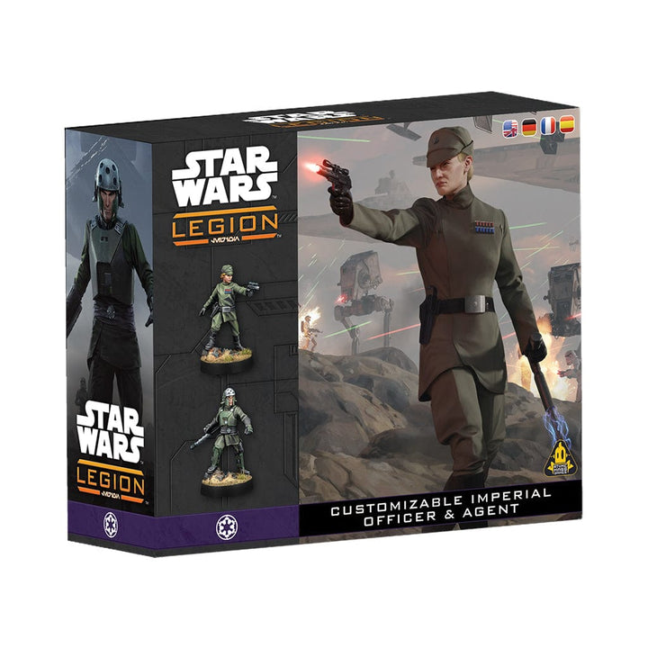 Star Wars: Legion - Customizable Imperial Officer & Agent Model Kit Asmodee