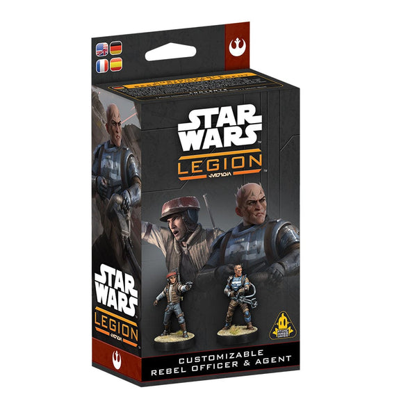 Star Wars: Legion - Customizable Rebel Officer & Agent Model Kit Asmodee