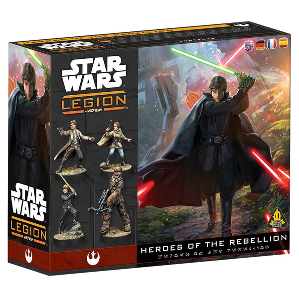 Star Wars: Legion - Heroes of the Rebellion Character Pack Model Kit Asmodee