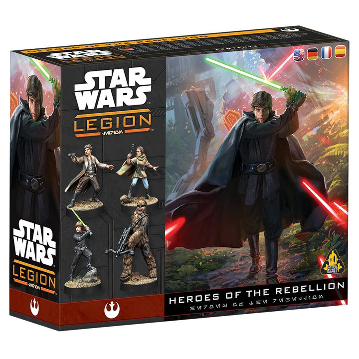 Star Wars: Legion - Heroes of the Rebellion Character Pack Model Kit Asmodee