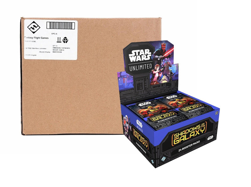 swu shadows of the galaxy booster box Amazon.com: Star Wars: Unlimited TCG Shadows of The Galaxy PRERELEASE Box