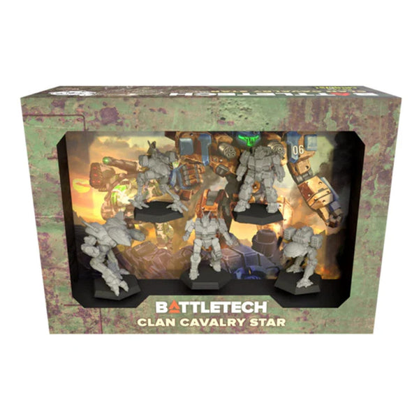 BattleTech: Mercenaries Forcepack - Clan Cavalry Star Model Kit Alliance Games Distribution