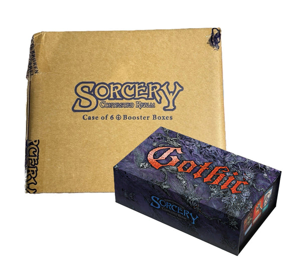 Sorcery: Contested Realm - Gothic [x6] Booster Sealed Case Non-Singles Erik's Curiosa