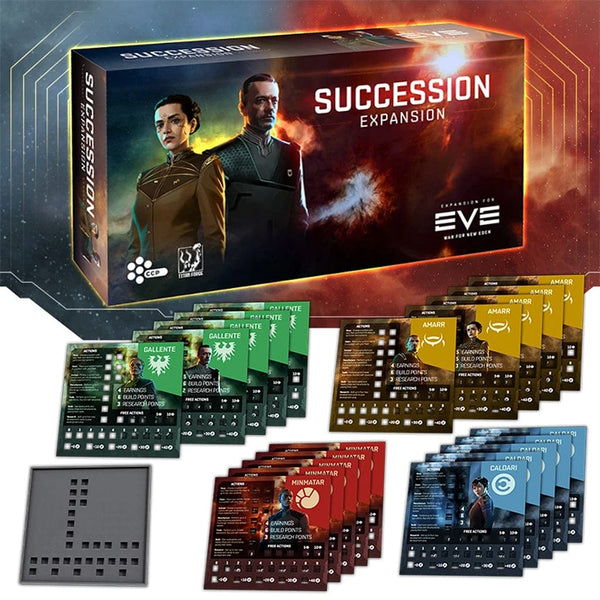 EVE: War for New Eden - Succession Expansion Board Game Asmodee