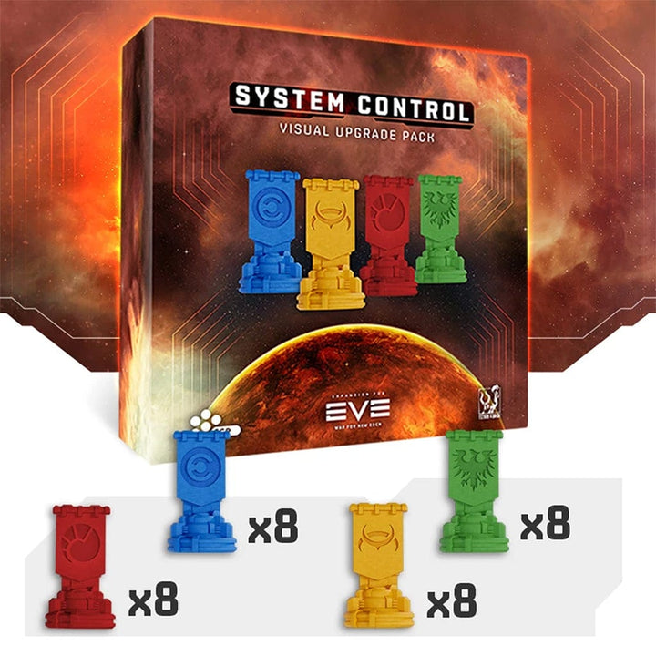EVE: War for New Eden - Control Pack Visual Upgrade Board Game Asmodee