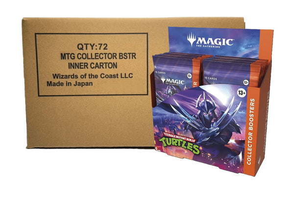 MTG Teenage Mutant Ninja Turtles [x6] Collector Sealed Inner Case Non-Singles Wizards of the Coast