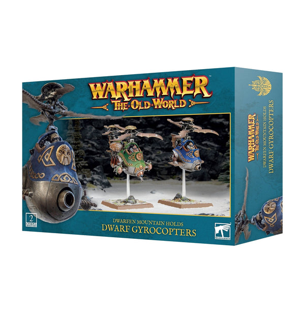 Dwarfen Mountain Holds: Gyrocopters & Gyrobombers Model Kit Games Workshop
