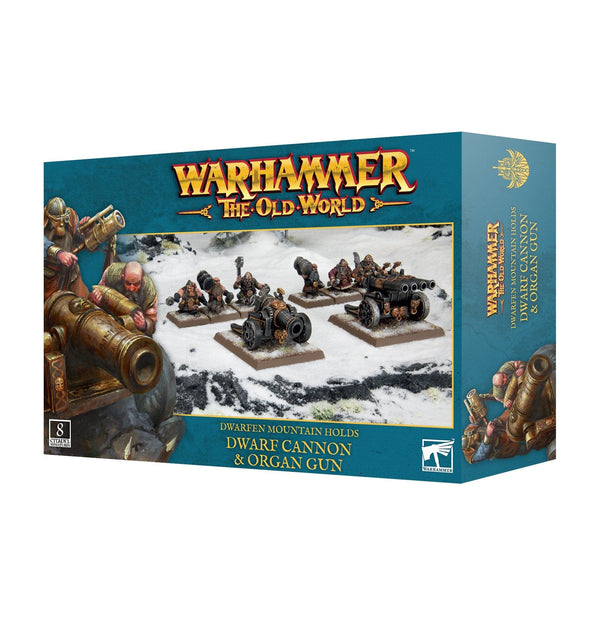 Dwarfen Mountain Holds: Dwarf Cannon & Organ Gun Model Kit Games Workshop
