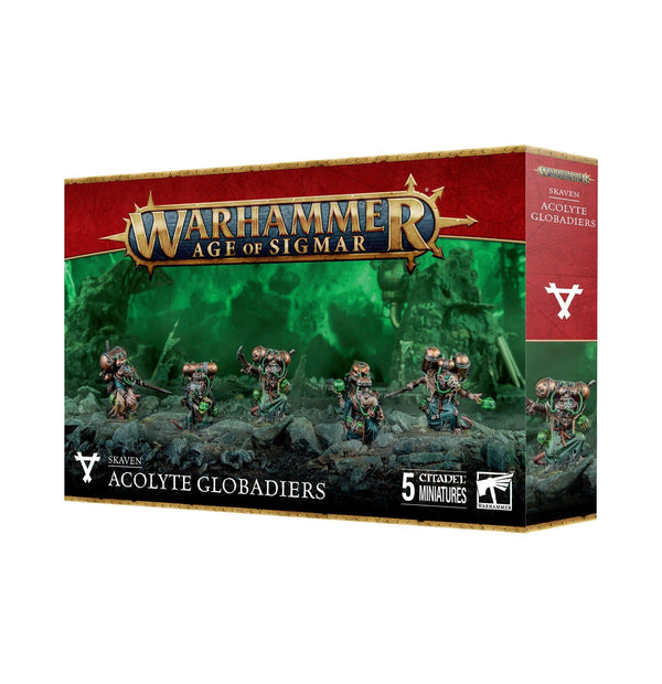 Skaven: Acolyte Globadiers Model Kit Games Workshop
