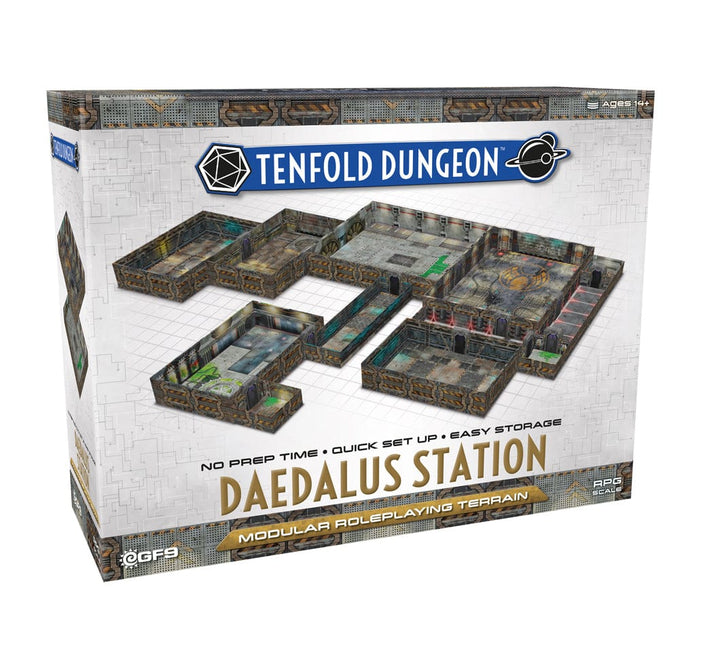 Tenfold Dungeon: Daedalus Station Model Kit Battlefront Miniatures