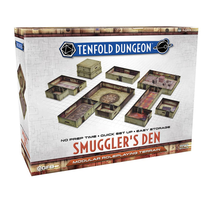 Tenfold Dungeon: Smuggler's Den Model Kit Battlefront Miniatures