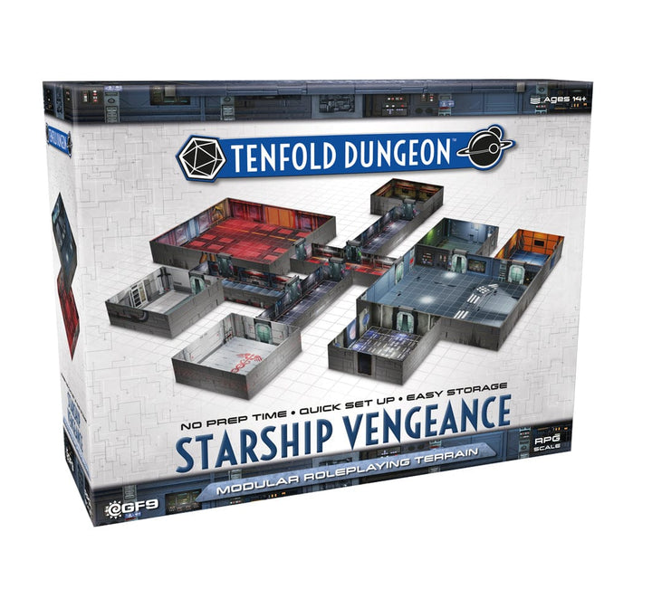 Tenfold Dungeon: Starship Vengeance Model Kit Battlefront Miniatures