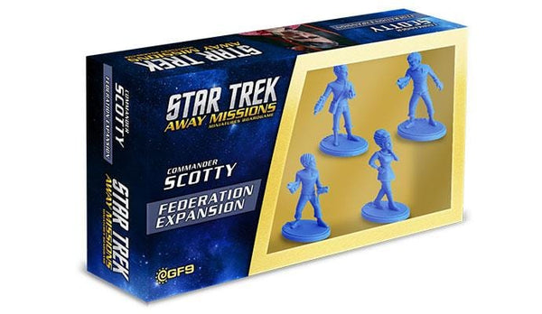 Star Trek: Away Missions - Commander Scotty Federation Expansion Board Game Battlefront Miniatures