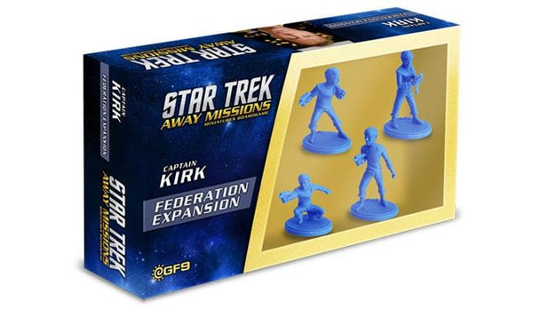 Star Trek: Away Missions - Captain Kirk Federation Expansion Board Game Battlefront Miniatures