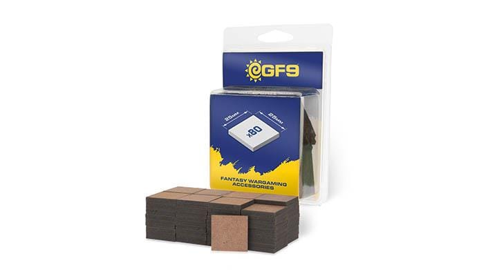 GF9 MDF Bases 25mm x 25mm (80) Accessories Battlefront Miniatures