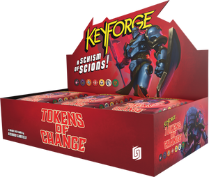 Keyforge: Tokens of Change Sealed Deck Display