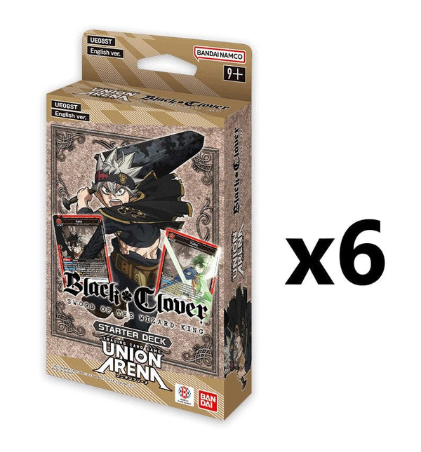 Union Arena: Black Clover [x6] Starter Deck Display Non-Singles Bandai