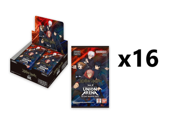 Union Arena: Jujutsu Kaisen Vol. 2 [x16] Booster Sealed Case Non-Singles Bandai