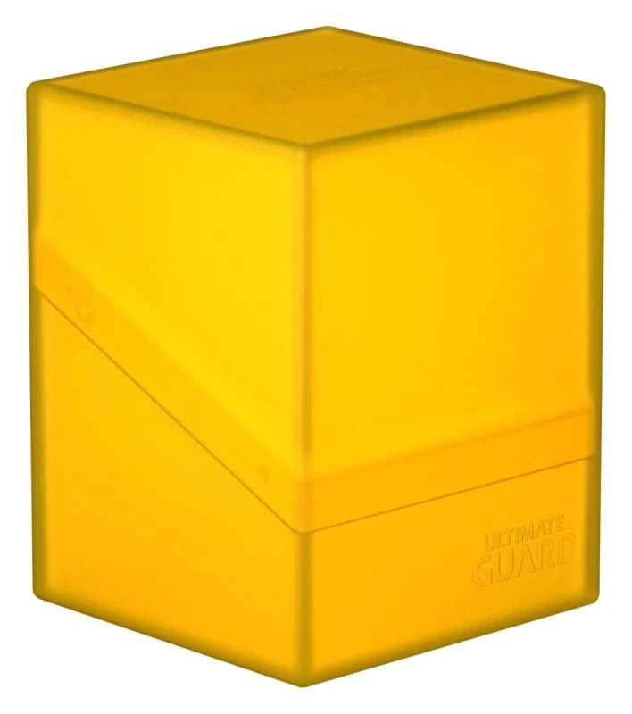 Ultimate Guard: Deck Case Boulder 100+ Amber Accessories Ultimate Guard