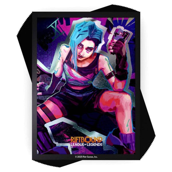 Riftbound: League of Legends Origins Jinx Art Sleeves Accessories Asmodee