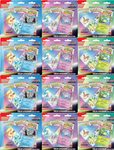 Pokemon SV8.5 Prismatic Evolutions Tech Sticker Collection [x12] Case