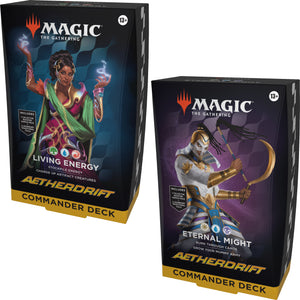 MTG Aetherdrift Commander Decks -Set of 2-