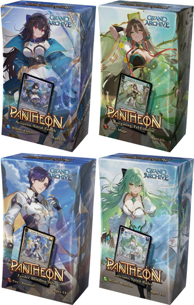 Grand Archive: Radiant Origins Pantheon Deck Set – Flipside Gaming