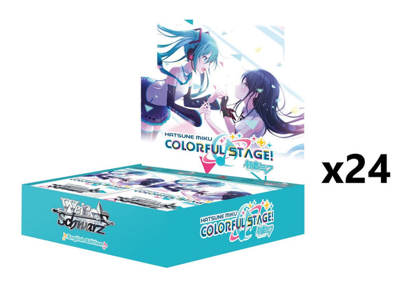 Weiss Schwarz: Hatsune Miku COLORFUL STAGE! (English) [x24] Booster Sealed Case Non-Singles Bushiroad