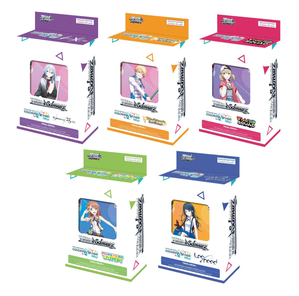 Weiss Schwarz: Hatsune Miku COLORFUL STAGE! (English) -Set of 5- Trial Deck+ Non-Singles Bushiroad