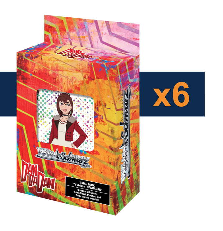 Weiss Schwarz: TV Anime "DANDADAN" (English) Trial Deck+ [x6] Sealed Display Non-Singles Bushiroad